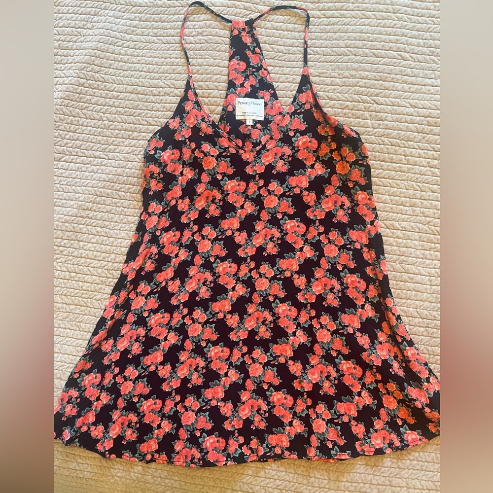 Privacy Please mini rose and black mini dress
